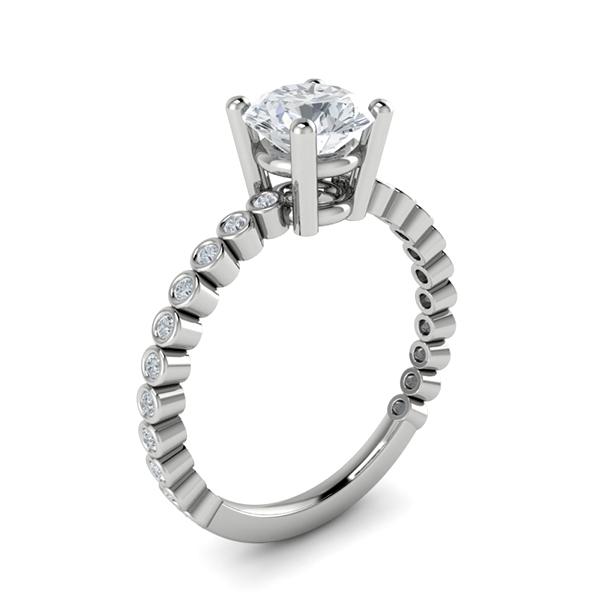 Rena in 18k White Gold — view 3