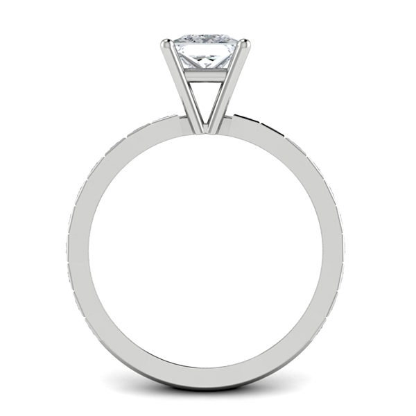 Skylar in 18k White Gold — view 2