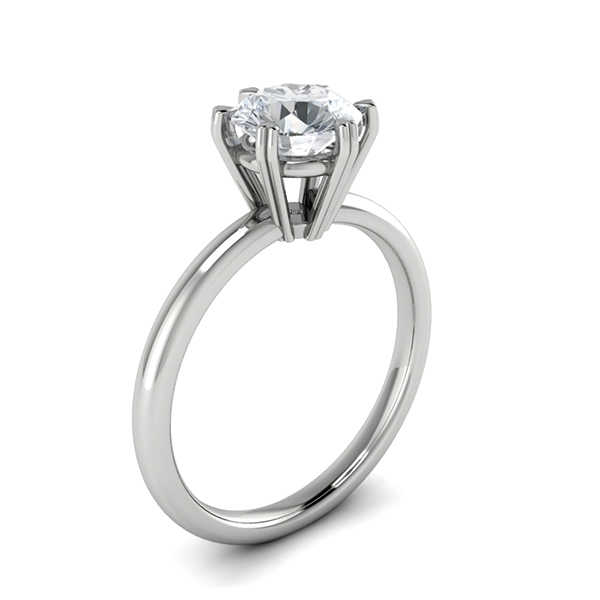Cate in 18k White Gold — view 3