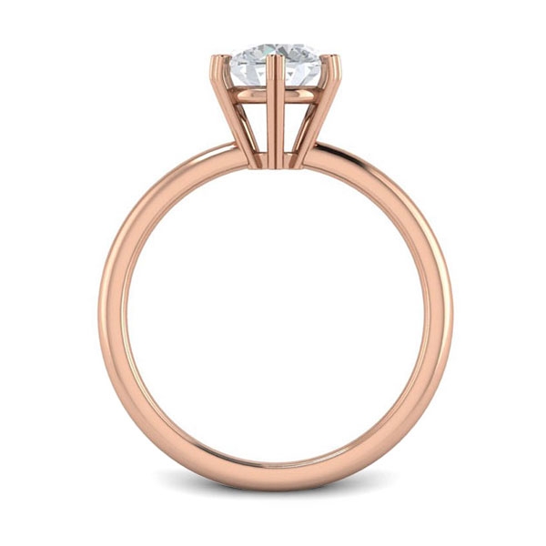 Cate in 18k Rose Gold — view 2