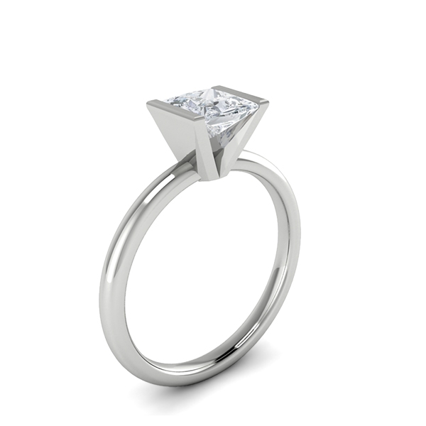 Indie in 18k White Gold — view 3