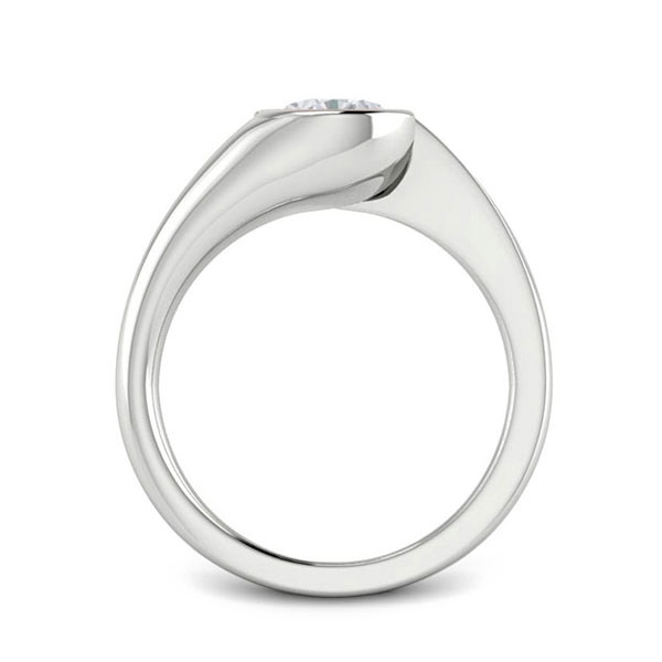 Jess in 18k White Gold — view 2