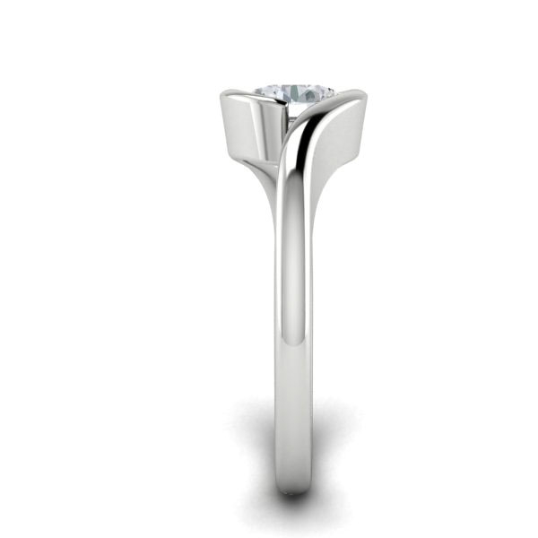 Kerry in 18k White Gold — view 4
