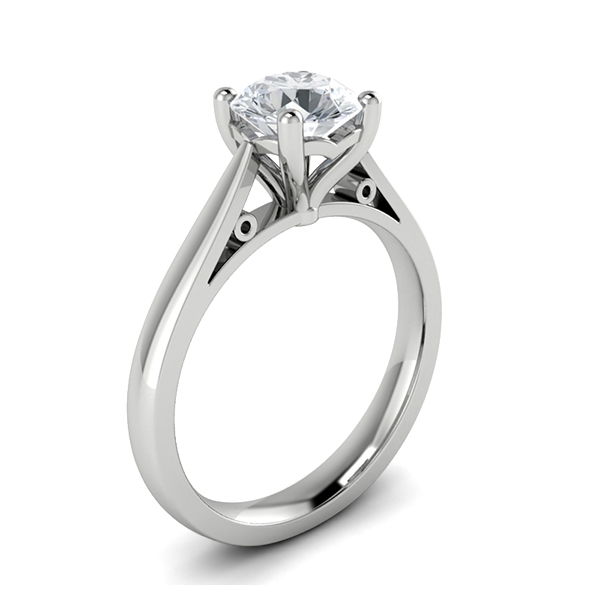 Pepper in 18k White Gold — view 3