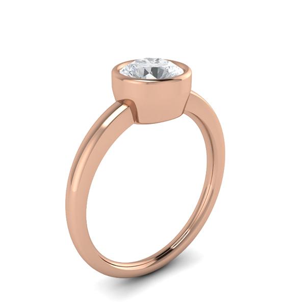 Carly in 18k Rose Gold — view 3