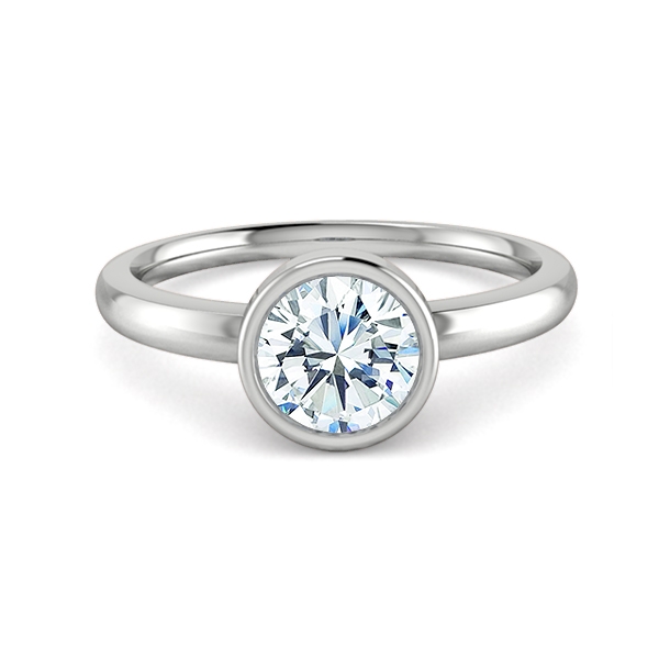 Carly in 18k White Gold