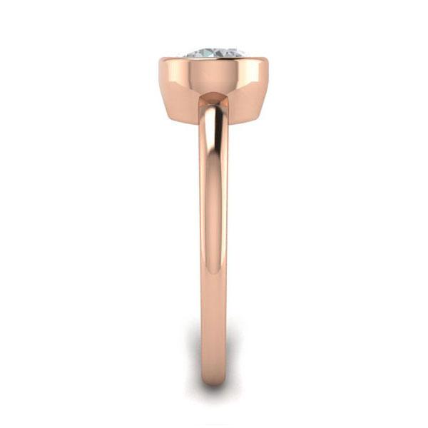 Carly in 18k Rose Gold — view 4