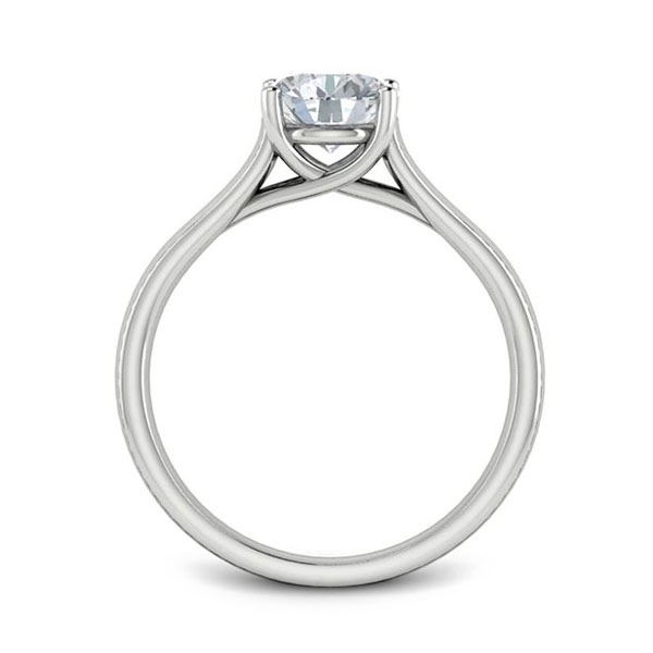 Kristi in 18k White Gold — view 2