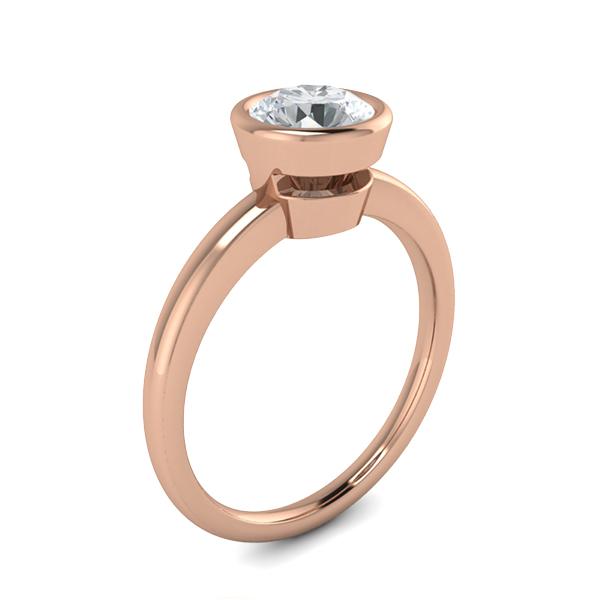Morgan in 18k Rose Gold — view 3