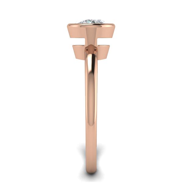 Morgan in 18k Rose Gold — view 4