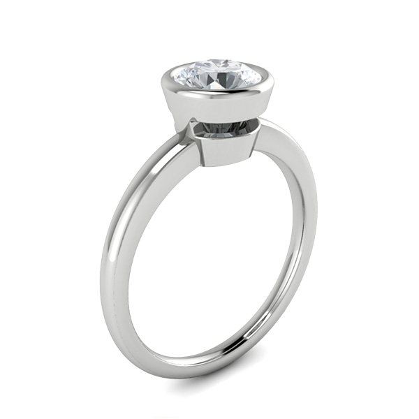 Morgan in 18k White Gold — view 3