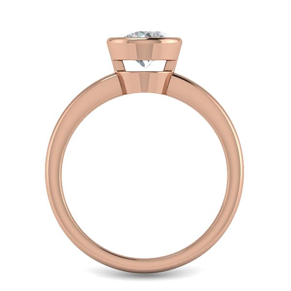 Morgan in 18k Rose Gold — view 2