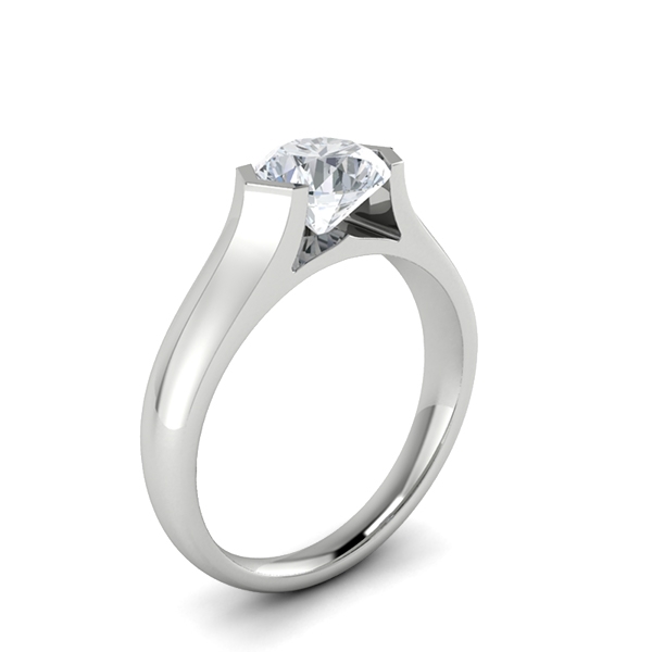 Tamra in 18k White Gold — view 3