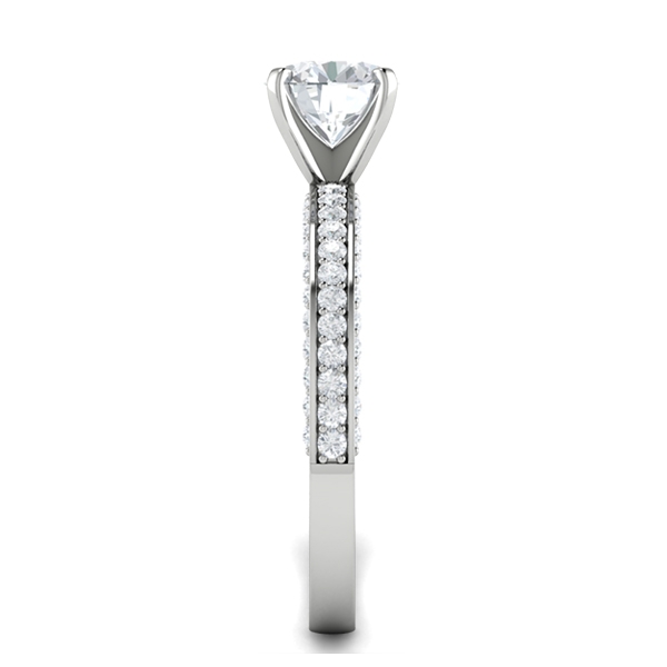 Nova in 18k White Gold — view 3
