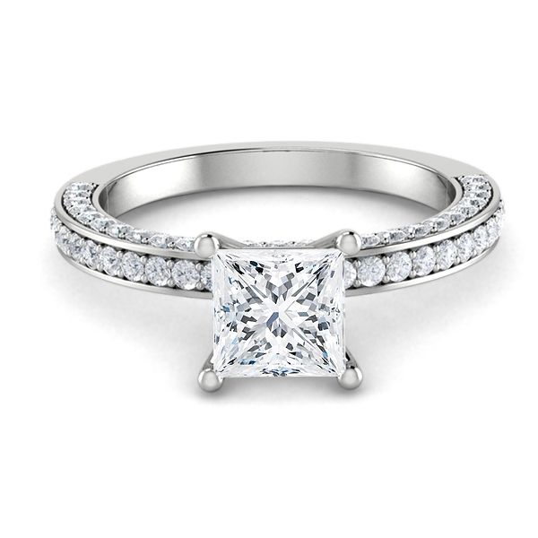 Lani in 18k White Gold