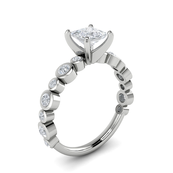 Jania in 18k White Gold — view 3