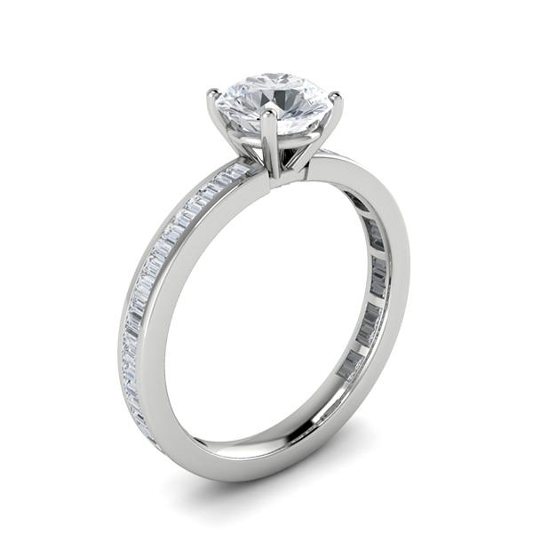 Floss in 18k White Gold — view 3