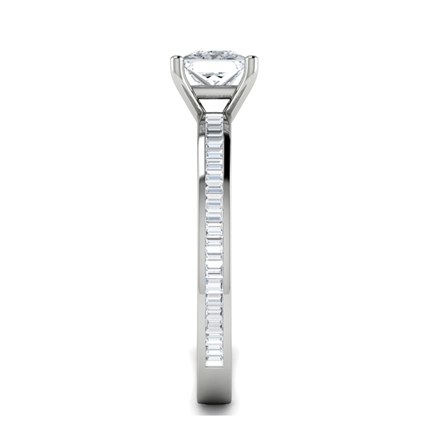 Edna in 18k White Gold — view 4