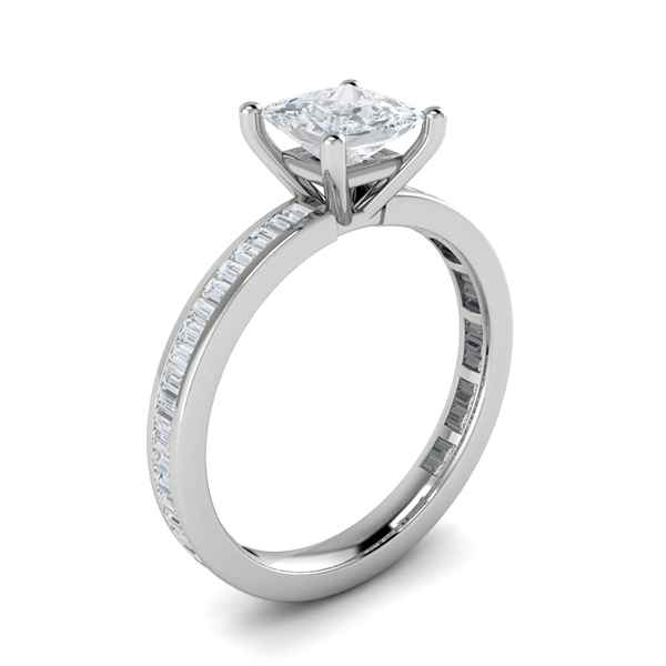 Edna in 18k White Gold — view 3