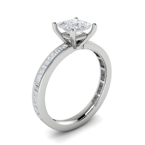 Edna in 18k White Gold — view 3