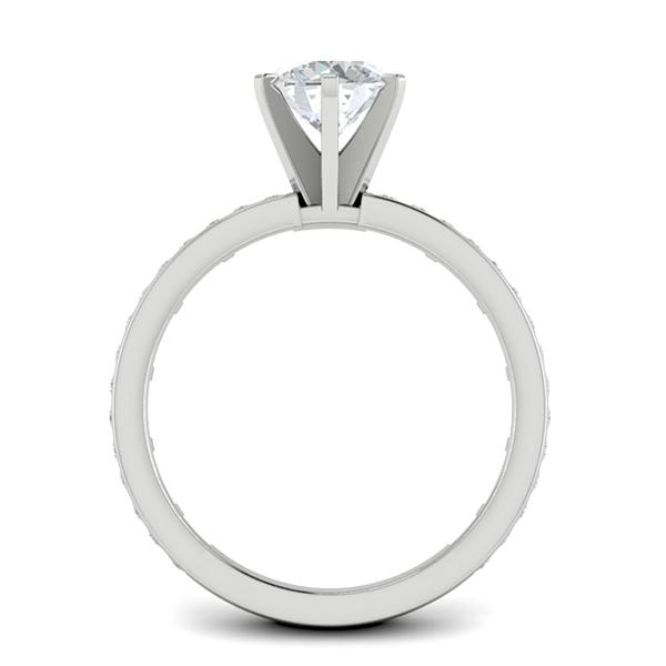 Casey in 18k White Gold — view 2