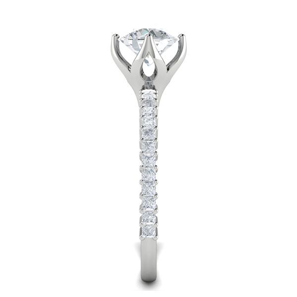Beth in 18k White Gold — view 4