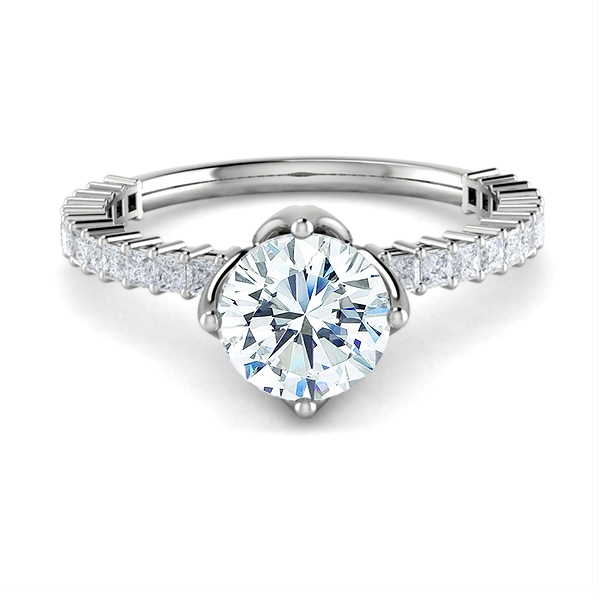 Beth in 18k White Gold