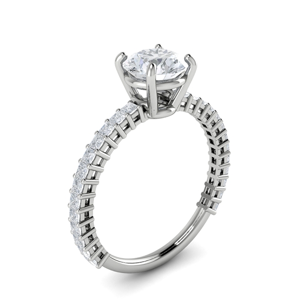 Cami in 18k White Gold — view 3