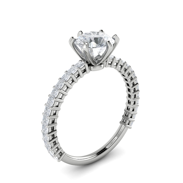 Cailin in 18k White Gold — view 3