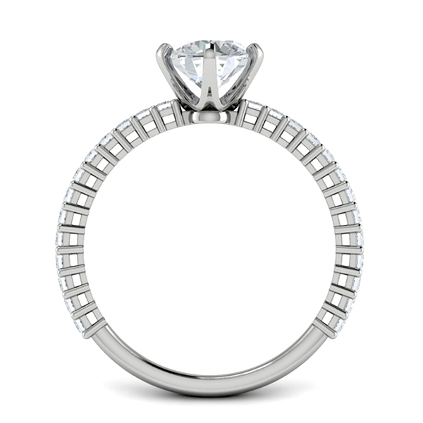 Cailin in 18k White Gold — view 2