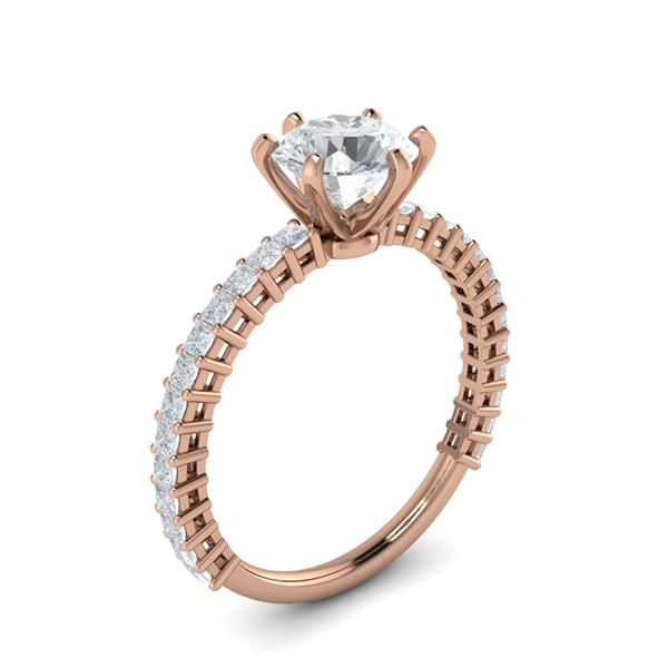 Cailin in 18k Rose Gold — view 3