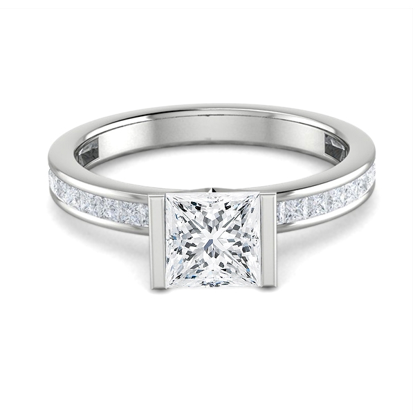 Bria in 18k White Gold