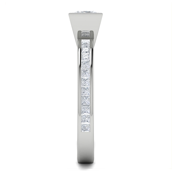 Aria in 18k White Gold — view 4