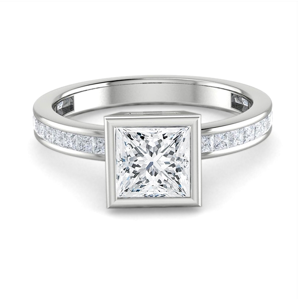 Aria in 18k White Gold