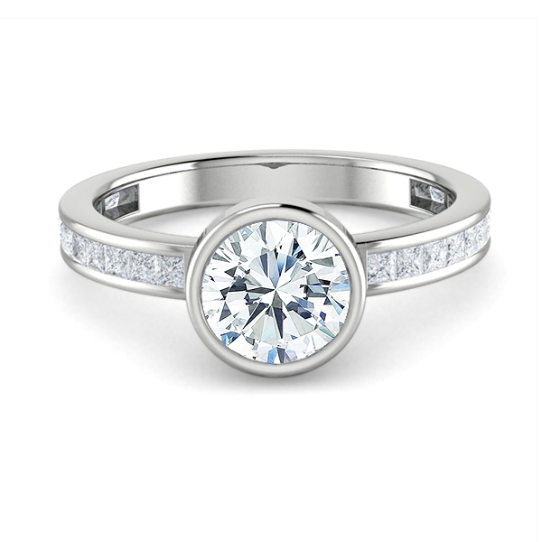 Emelia in 18k White Gold