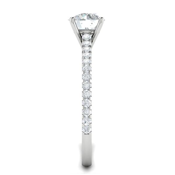 Danika in 18k White Gold — view 4
