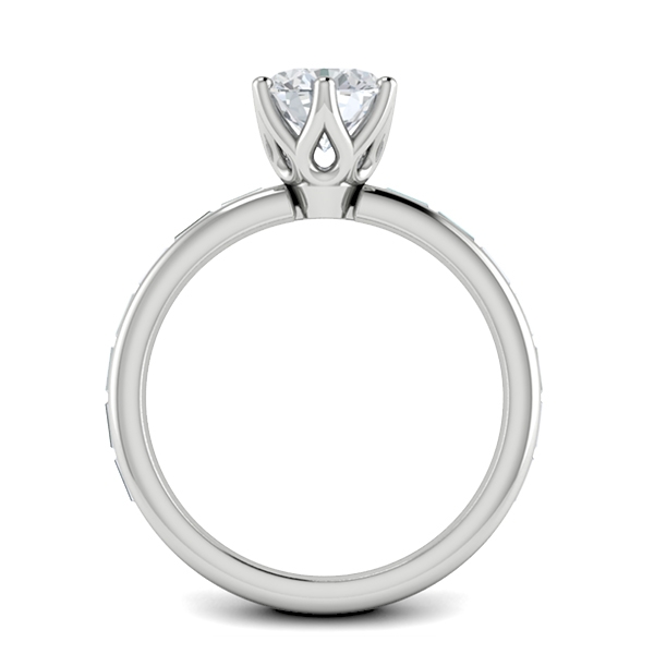 Immy in 18k White Gold — view 2