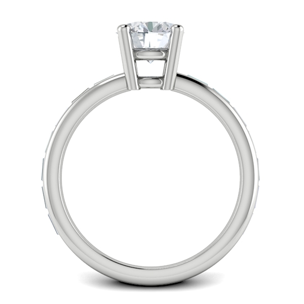 Lena in 18k White Gold — view 2