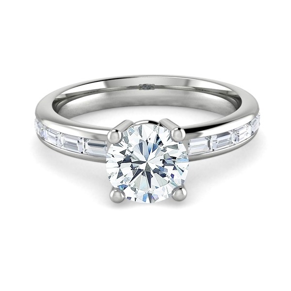 Lena in 18k White Gold