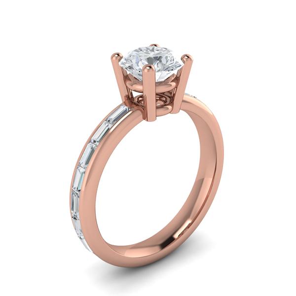 Lena in 18k Rose Gold — view 3