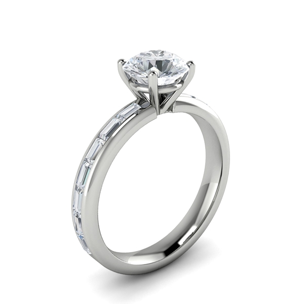 Miriam in 18k White Gold — view 3
