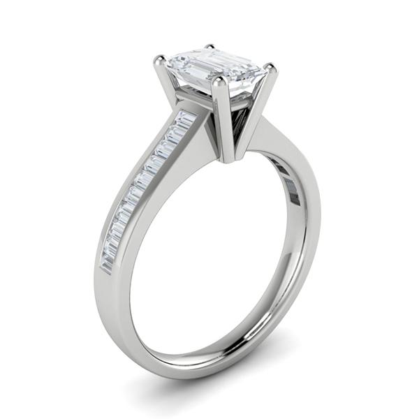 Rene in 18k White Gold — view 3