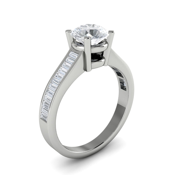 Trina in 18k White Gold — view 3