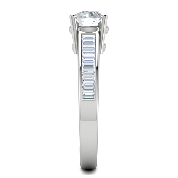 Trina in 18k White Gold — view 4
