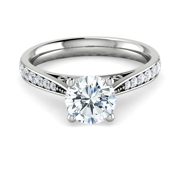Zaira in 18k White Gold