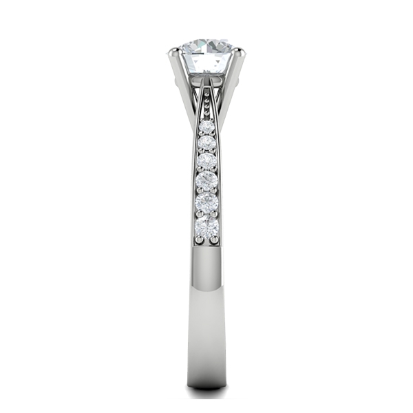 Zaira in 18k White Gold — view 4