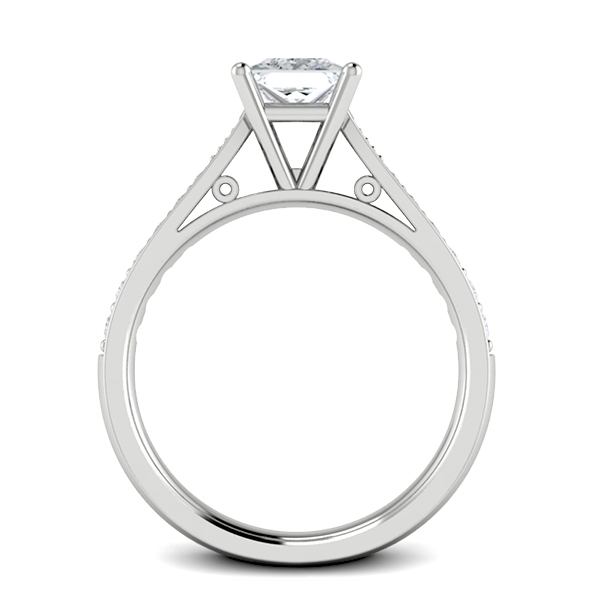 Regan in 18k White Gold — view 2