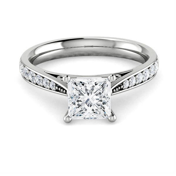 Regan in 18k White Gold