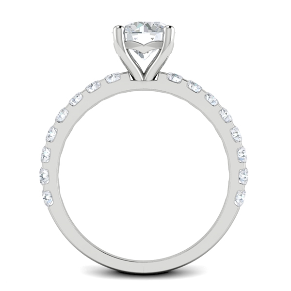Alberta in 18k White Gold — view 2