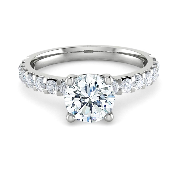 Alberta in 18k White Gold